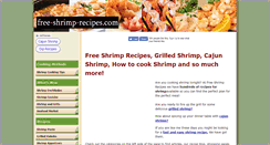 Desktop Screenshot of free-shrimp-recipes.com